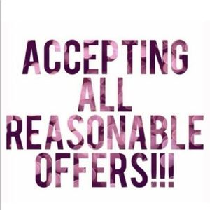 **Accepting All Reasonable Offers**